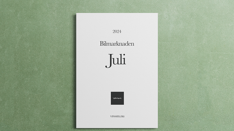 Bilmarknaden juli 2024
