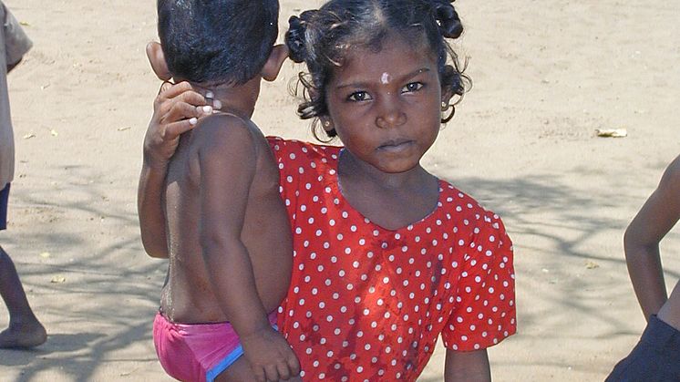 SOS-Barnbyar ger skydd till 400 flyktingbarn i Sri Lanka