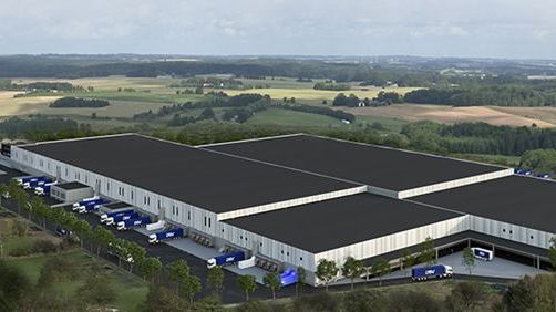 DSV bygger ett integrerat logistikcenter i Stockholm