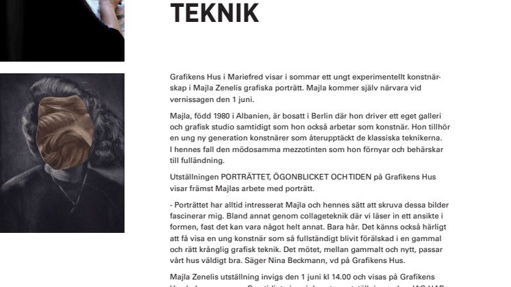 Ung konstnär utmanar gammal teknik