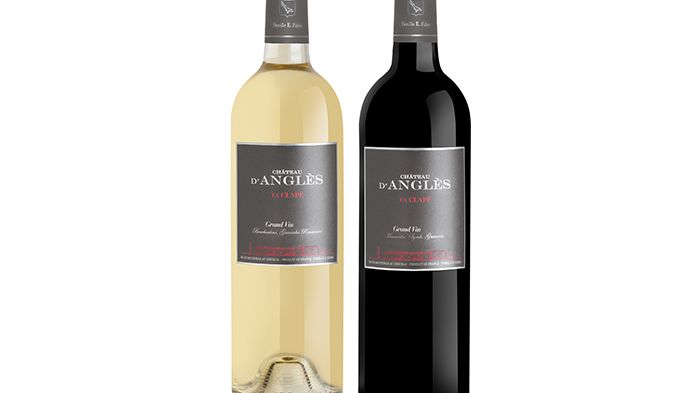 Château d'Anglès Grand Vin Blanc 2015 och Château d'Anglès Grand Vin Rouge 2013 lanseras 3 november
