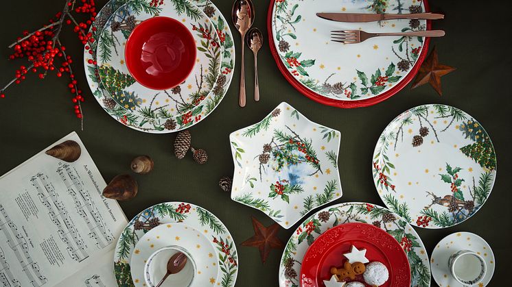 Hutschenreuther celebrates Christmas with cheerful decorations