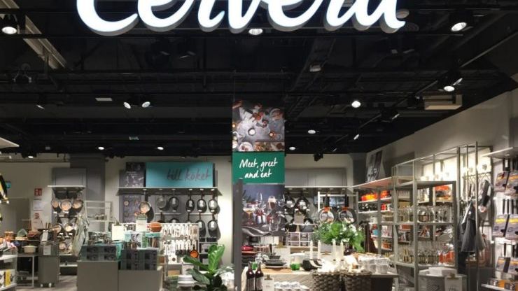 Cervera utökar butiksytan i Pallashuset