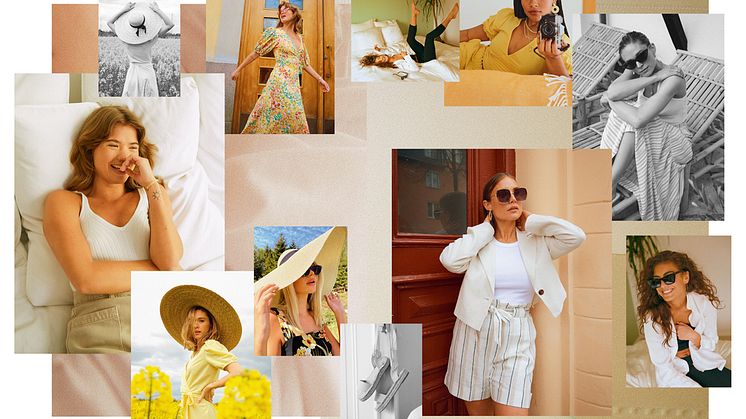 GINA TRICOT FOLLOWS ON LAST YEAR’S SUCCESS WITH A NEW, TRENDSETTING SUMMER CAMPAIGN