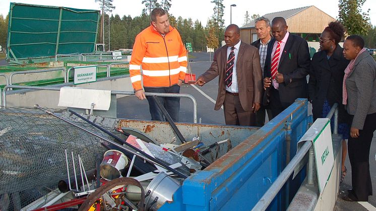 Besök från Kajiado med guvernör Dr David Nkedianye, inför en gemensam ansökan om medel från ICLD för ett samarbete.