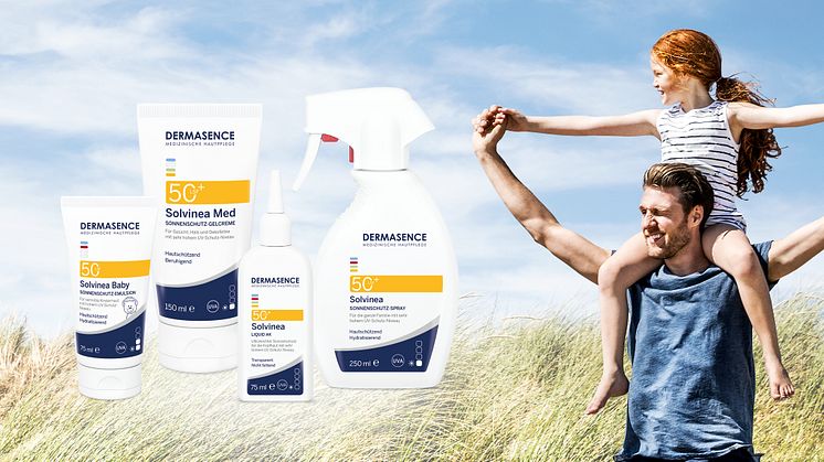 Sommer, Sonne, Solvinea! DERMASENCE verbindet hohen UV-Schutz mit Pflege für empfindliche Haut