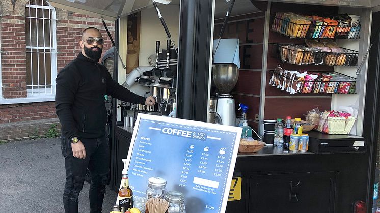 Arabica Coffee House at Lingfield station