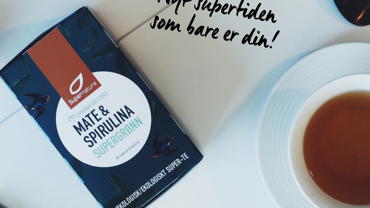 Nyhet fra Supernature! Lag matcha latte på 1-2-3