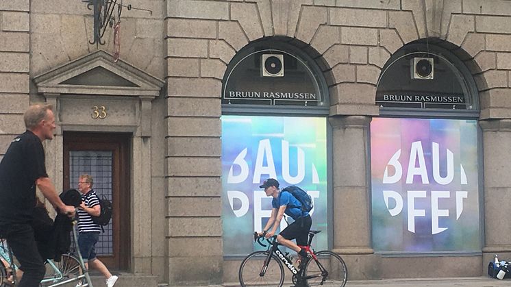 Facaden hos Bruun Rasmussen i Bredgade 33, København