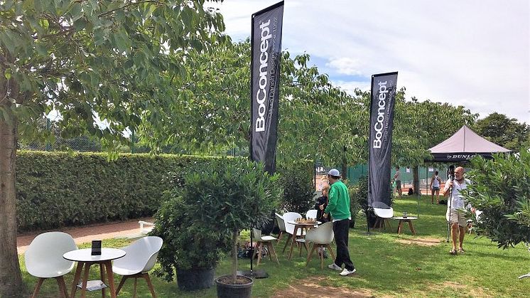 BoConcept Supplier-Partner bei Düsseldorf Junior Open