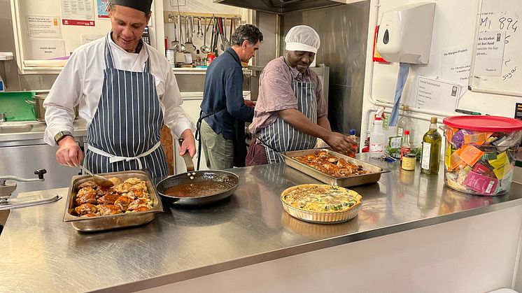 GTR supports the Margins Project's hospitality training programmes for people with experience of homelessness [photo credit Amanuel Woldesus]