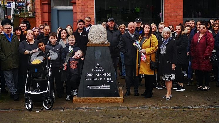 ​Memorial unveiled to Radcliffe man killed in Manchester Arena bombing