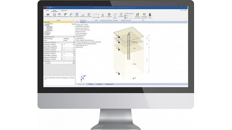 FRILO Pfahl+ provides the solution for structural challenges in foundations with piles