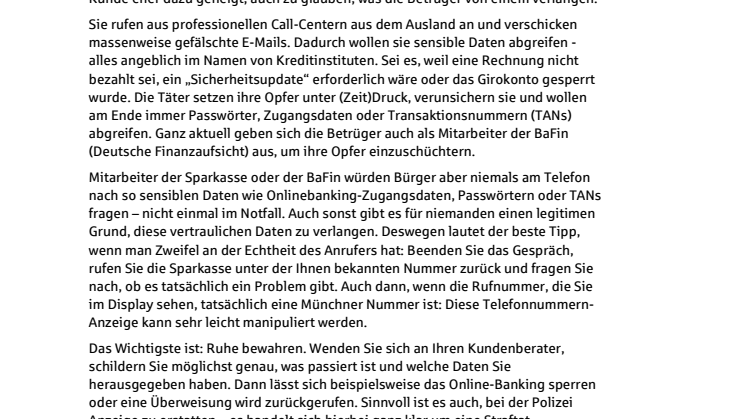 Trickbetrüger nutzen die Corona-Situation aus