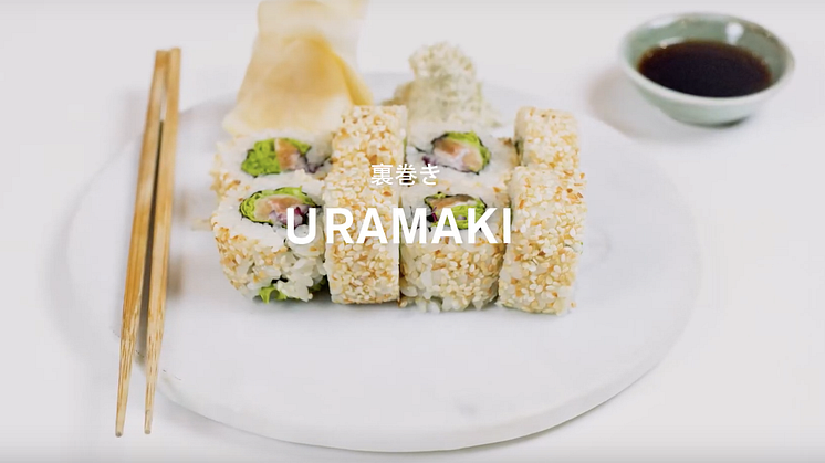 Recept: Sushiskola - Uramaki 