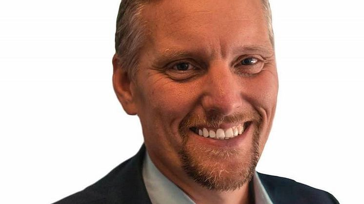 Aron Gustafsson, försäljningschef på DHL Express Sverige