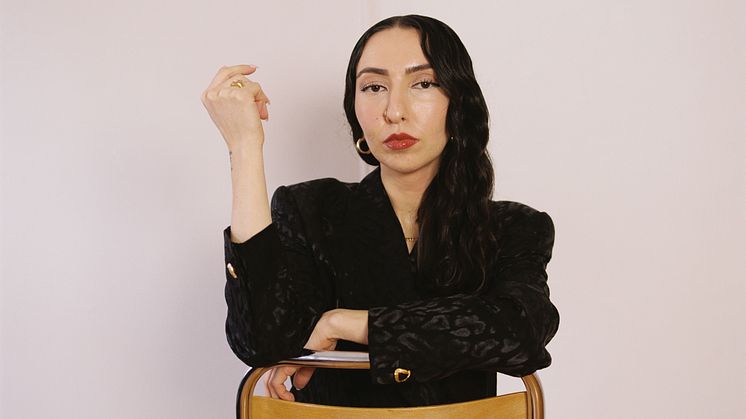 Poeten Burcu Sahin. Foto: Chai Saeidi
