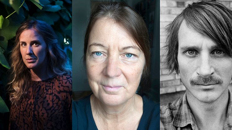 Årets prisvinnare: Anna Tärnhuvud, Kicki Lundgren och Nils Petter Löfstedt. Foto: Olle Wande, Kicki Lundgren, Jan Löfstedt