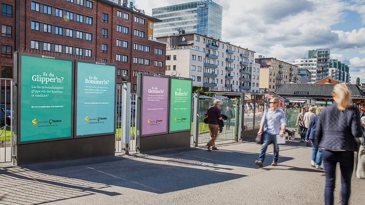 Nå kan du igjen se Glipper'n, Bommer'n og de andre smugforsøplerne rundt i Oslo by.