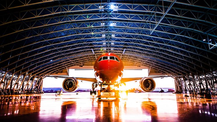 Boeing 787 Dreamliner. Foto: Jørgen Syversen