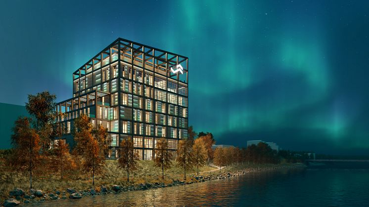 Nu kan det nya landmärket på Campus börja byggas