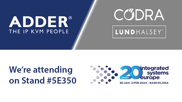 Adder Showcases Interoperability with New Technology Partnerships at ISE 2024