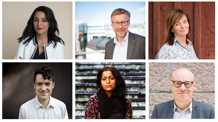 Några av de medverkande: Dona Hariri, Mats Hederos, Gunilla Kindstrand, Leonidas Aretakis, Saadia Hussain och Daniel Lindvall.
