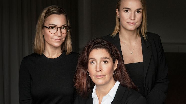 Ylva Hagelbäck, Camilla Löfgren och Lisa Rigfelt är Patriams senaste rekryteringar.