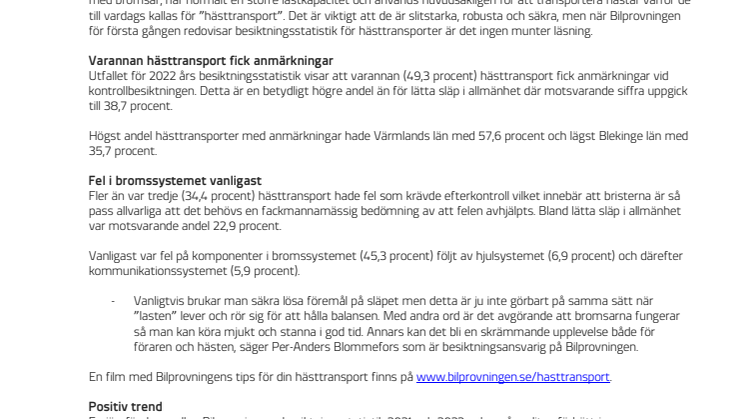 Pressinfo_Bilprovningen_besiktningsutfall_2022_latta_slap_for_djurtransport.pdf