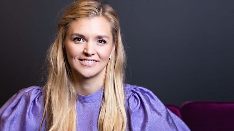 Jasmine Jussila on Presser Oy:n toimitusjohtaja. Kuva: Sini Suomi/Presser Oy