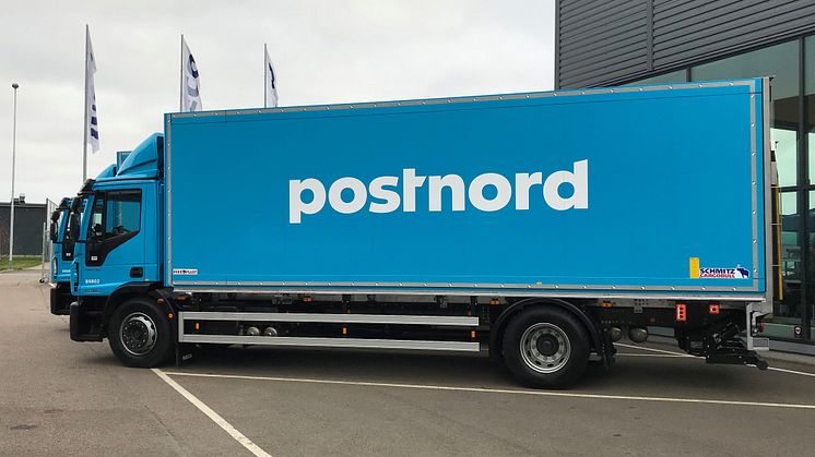 IVECO Eurocargo på väg till PostNord