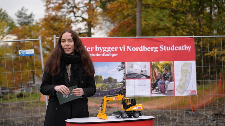 Byggemarkering Nordberg studentby