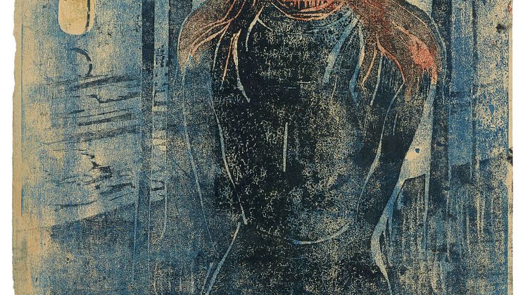 Edvard Munch, Sommernatt. Stemmen, (1896) Foto: Munchmuseet