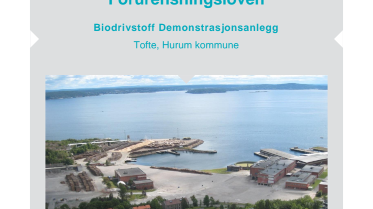 Søknad om utslippstillatelse