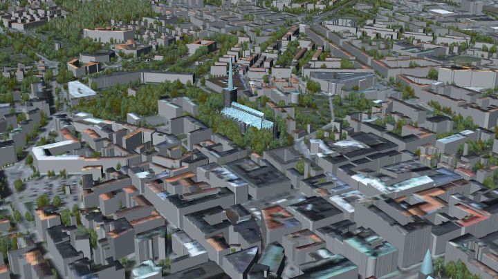 FORAN Remote Sensing hjälper Linköping med karttjänst i 3D