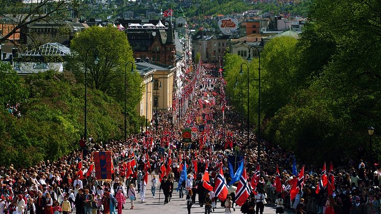 Scandinavia's biggest street party takes off in Oslo 17th May