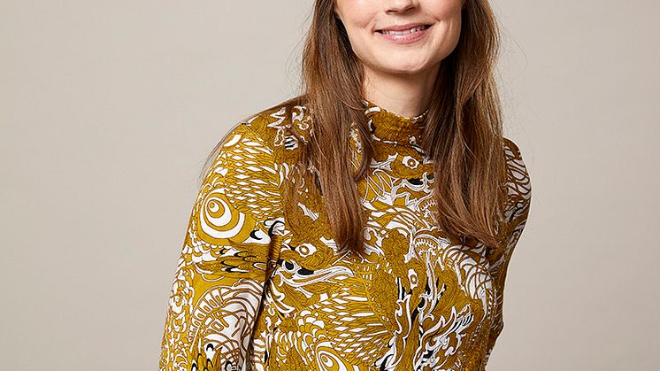 Influencern Johanna Nilsson sprider budskapet om att mode och hållbarhet kan gå hand i hand. Foto: Lina Arvidsson