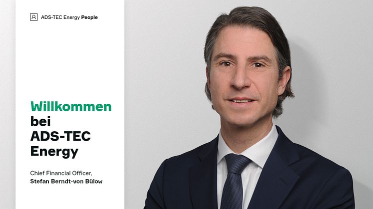 ADS-TEC Energy kündigt den Wechsel des CFO als Teil der geplanten Organisationsentwicklung an