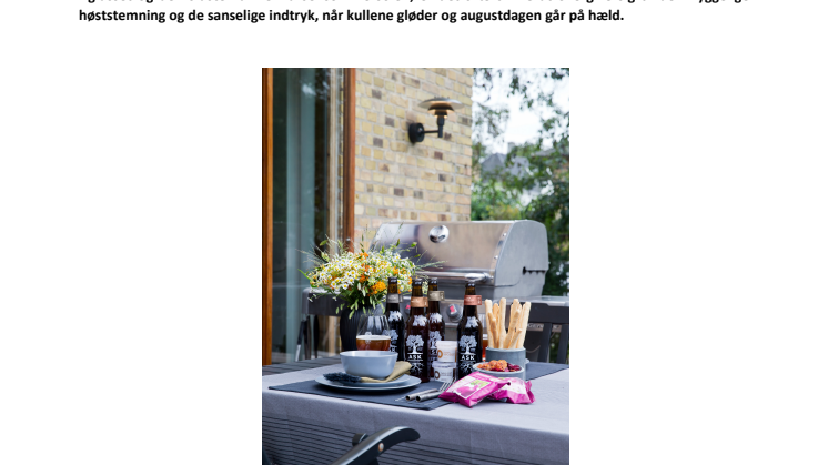 Høstfest i vase og glas