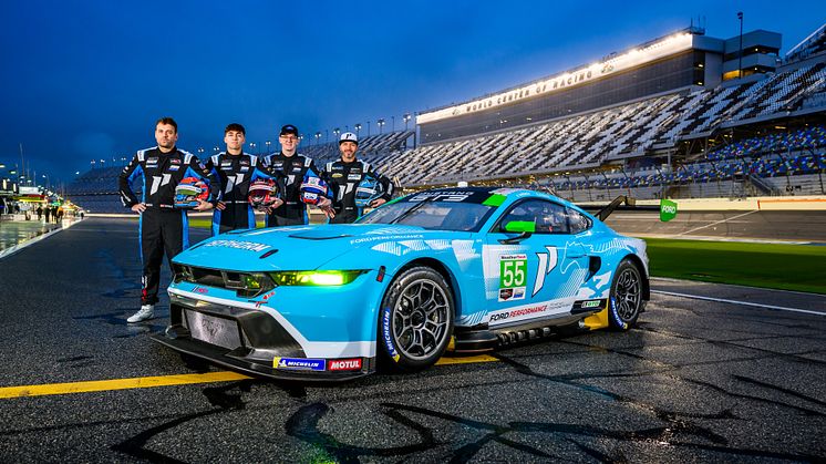 Ford Mustang på Daytona 2024 (8)