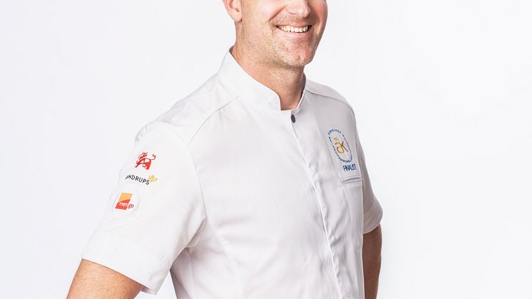 Martin Moses, vinnare i Årets Kock 2019 satsade stenhårt på bra potatis till sin tävlingsrätt.  Foto: Samuel Unéus