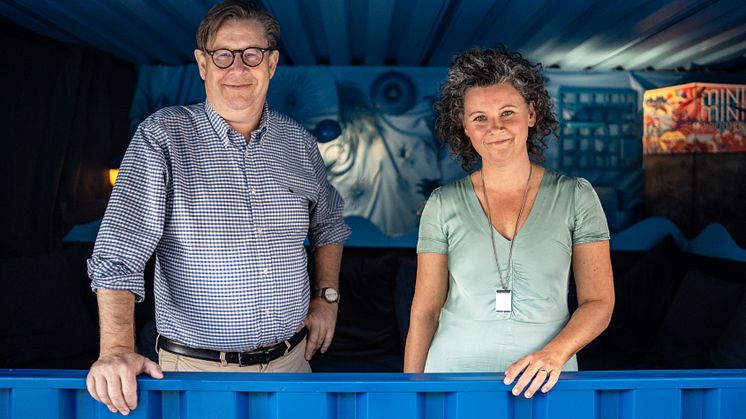 Göran Hägerdal och Andrea Lavesson