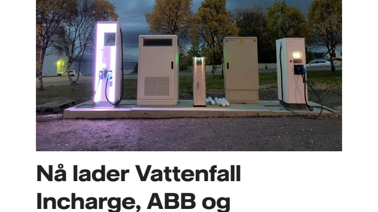 Nå lader Incharge, ABB og Ishavskraft Nord-Norge