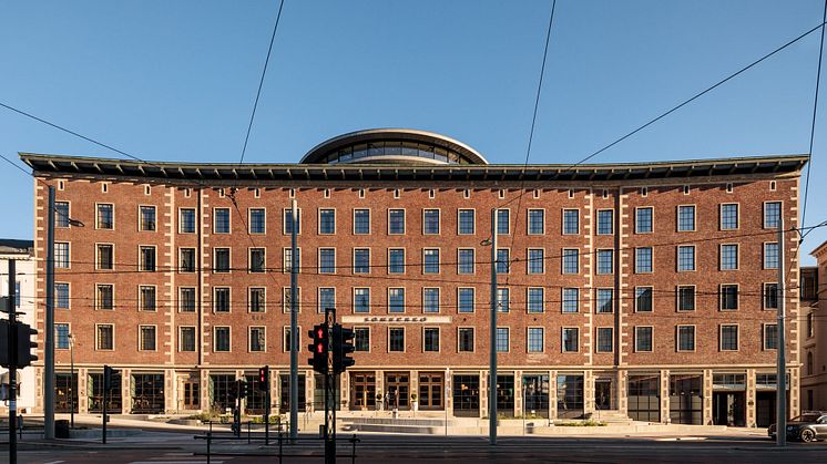 Fasaden på Sommero