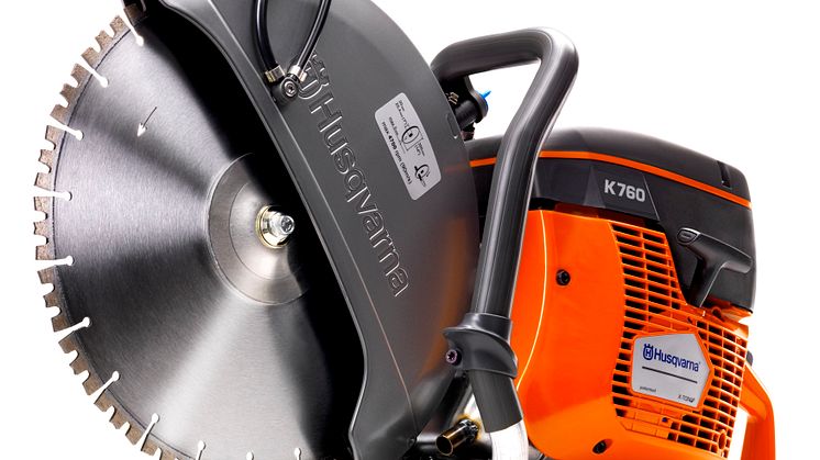 Bauma: Ny Husqvarna K 760 – storsäljaren förbättradin i minsta detalj