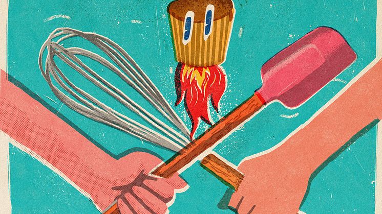 Badass Bakery, illustration: Tzenko Stoyanov