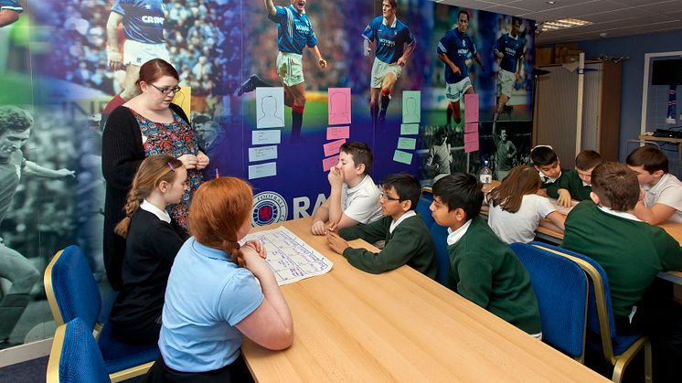 GLASGOW SCHOOLS RISE TOGETHER ABOVE SECTARIANISM AND RACISM