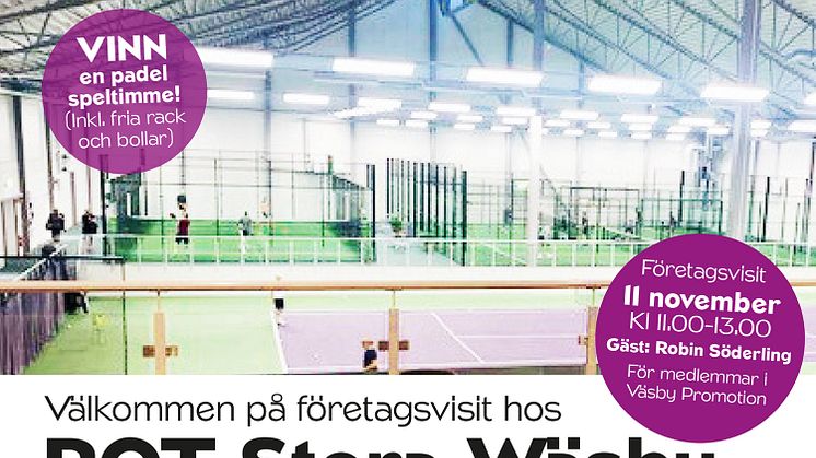 OMSTÄLLT - Företagsvisit hos RQT Stora Wäsby