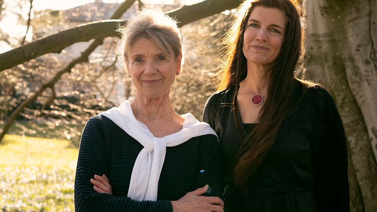 Stina Ekblad och Anna Kruse 
