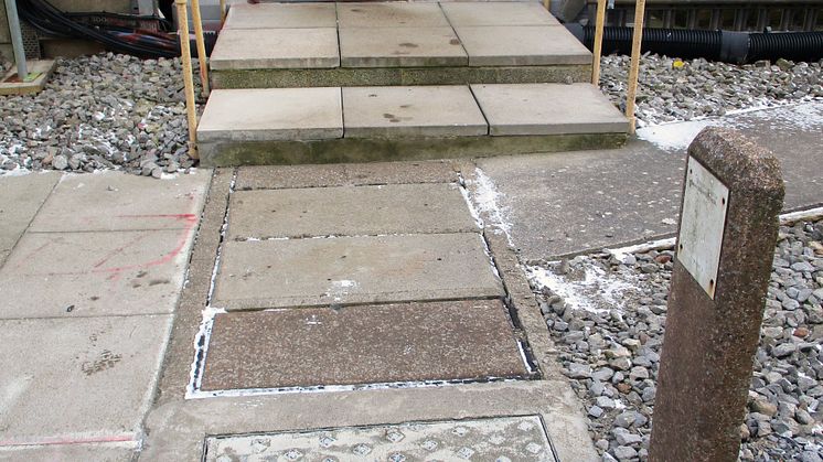 The load capacity of the concrete covers was unknown and thus unreliable